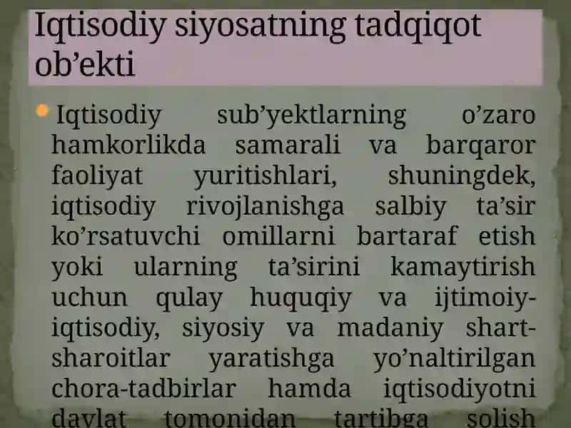 Bozoriqtisodiyoti sharoitida davlatning funksiyalari va iqtisodiy siyosatining maqsadlari 4