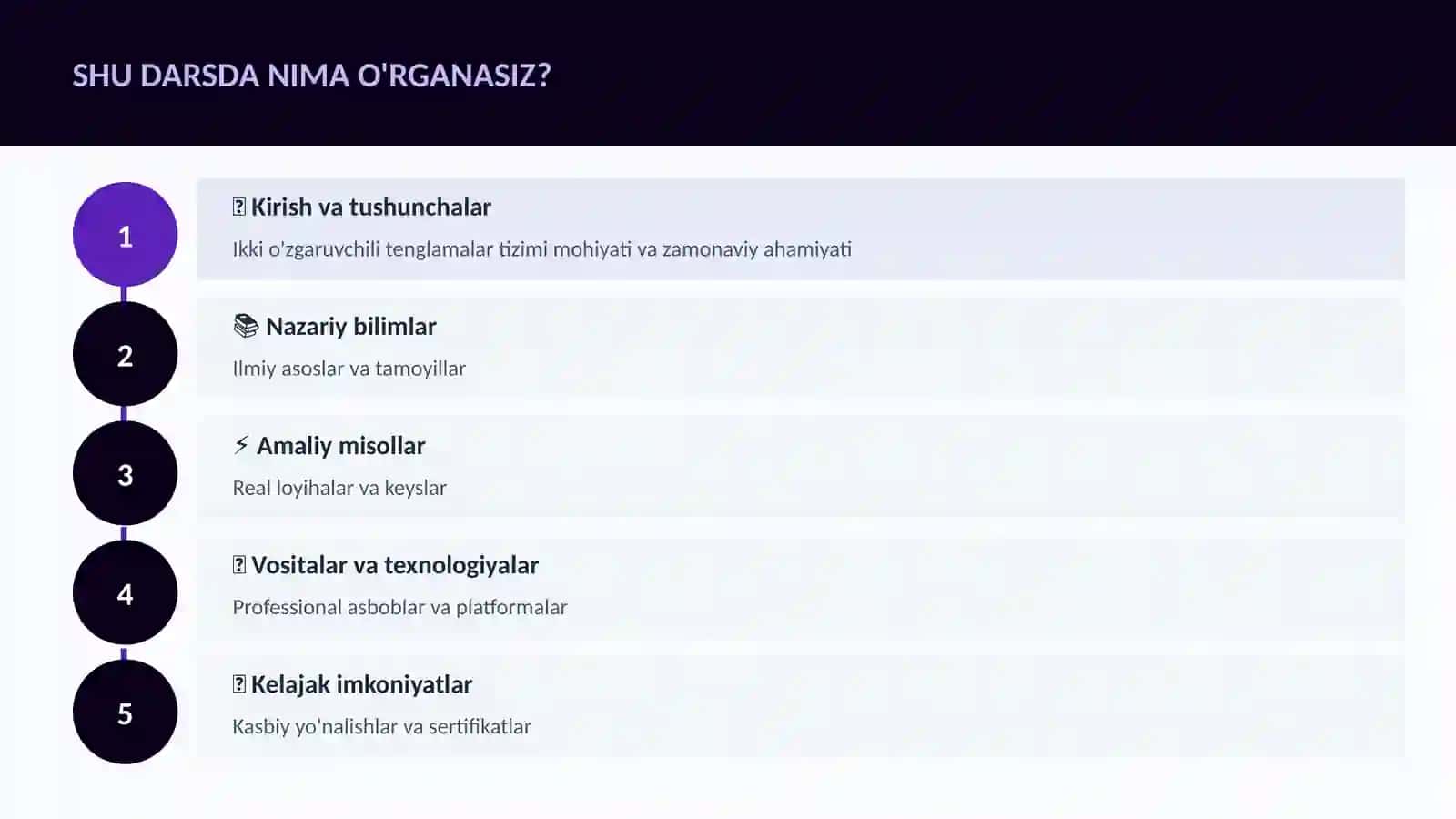 Ikki o'zgaruvchili tenglamalar tizimi 4