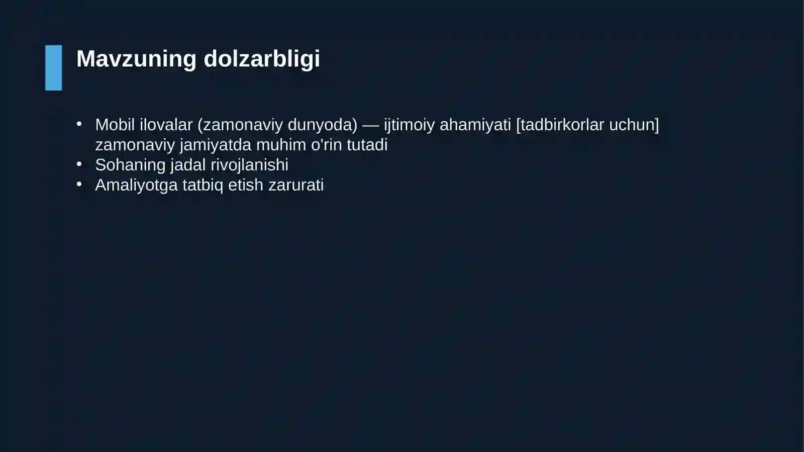 Mobil ilovalar (zamonaviy dunyoda) — ijtimoiy ahamiyati [tadbirkorlar uchun] 4