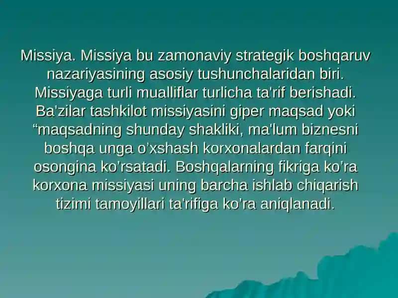 Biznes strategiyasi 4