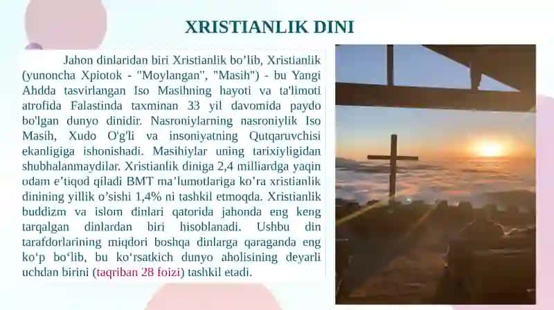 XRISTIANLIK DINI 4