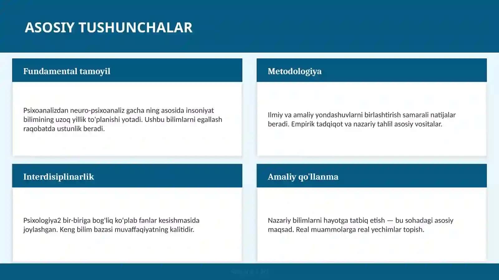 Psixoanalizdan neuro-psixoanaliz gacha 4