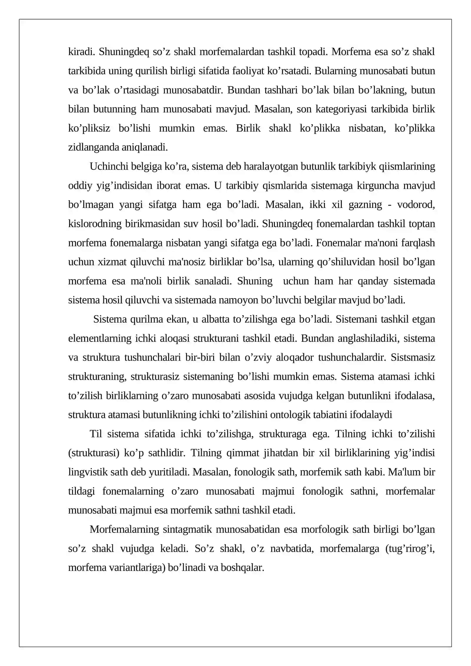 REFERAT Turli til sistemalarini qiyosiy o'rganishning zamonaviy metodlari 4