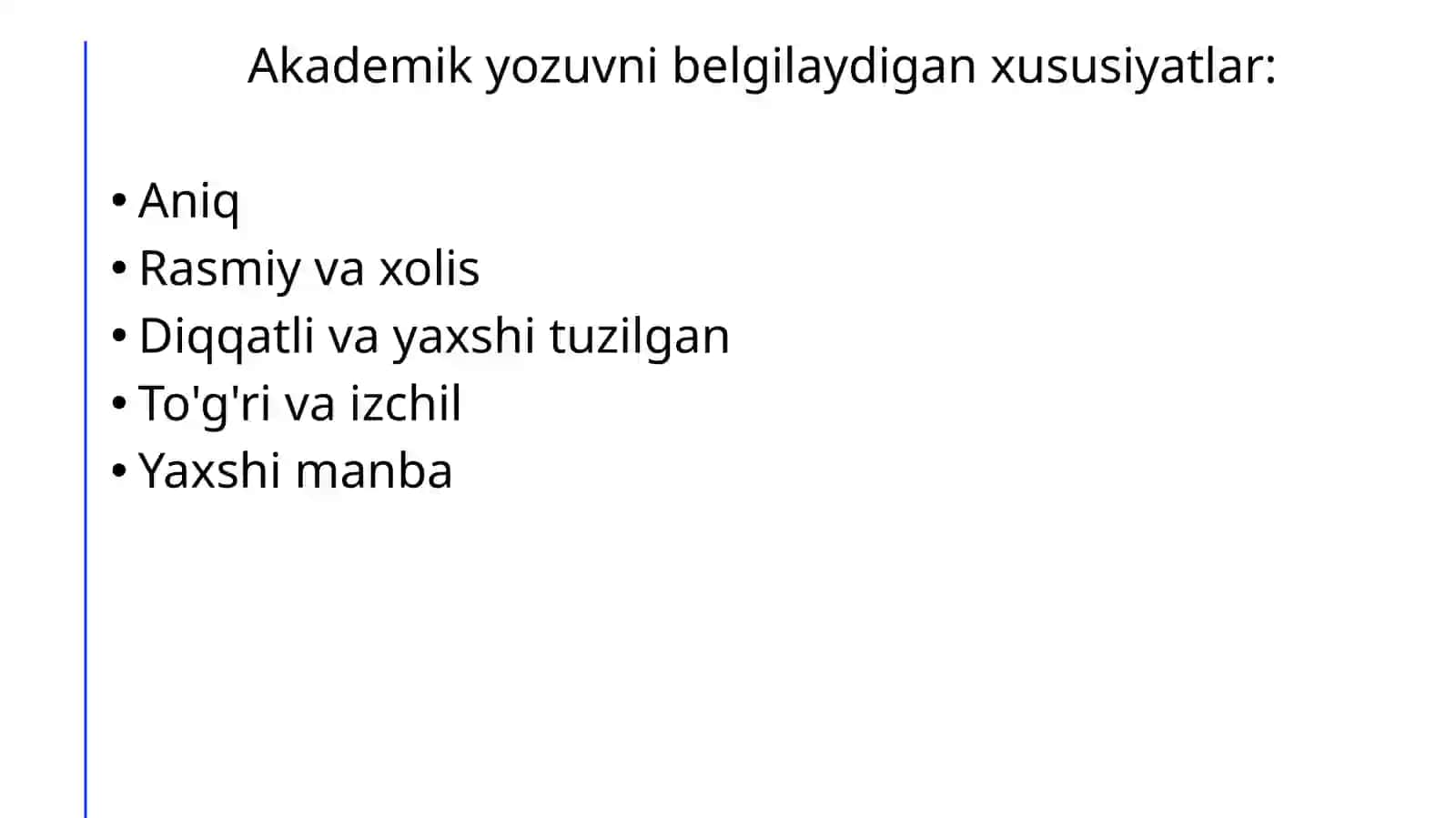 Akademik yozish 4