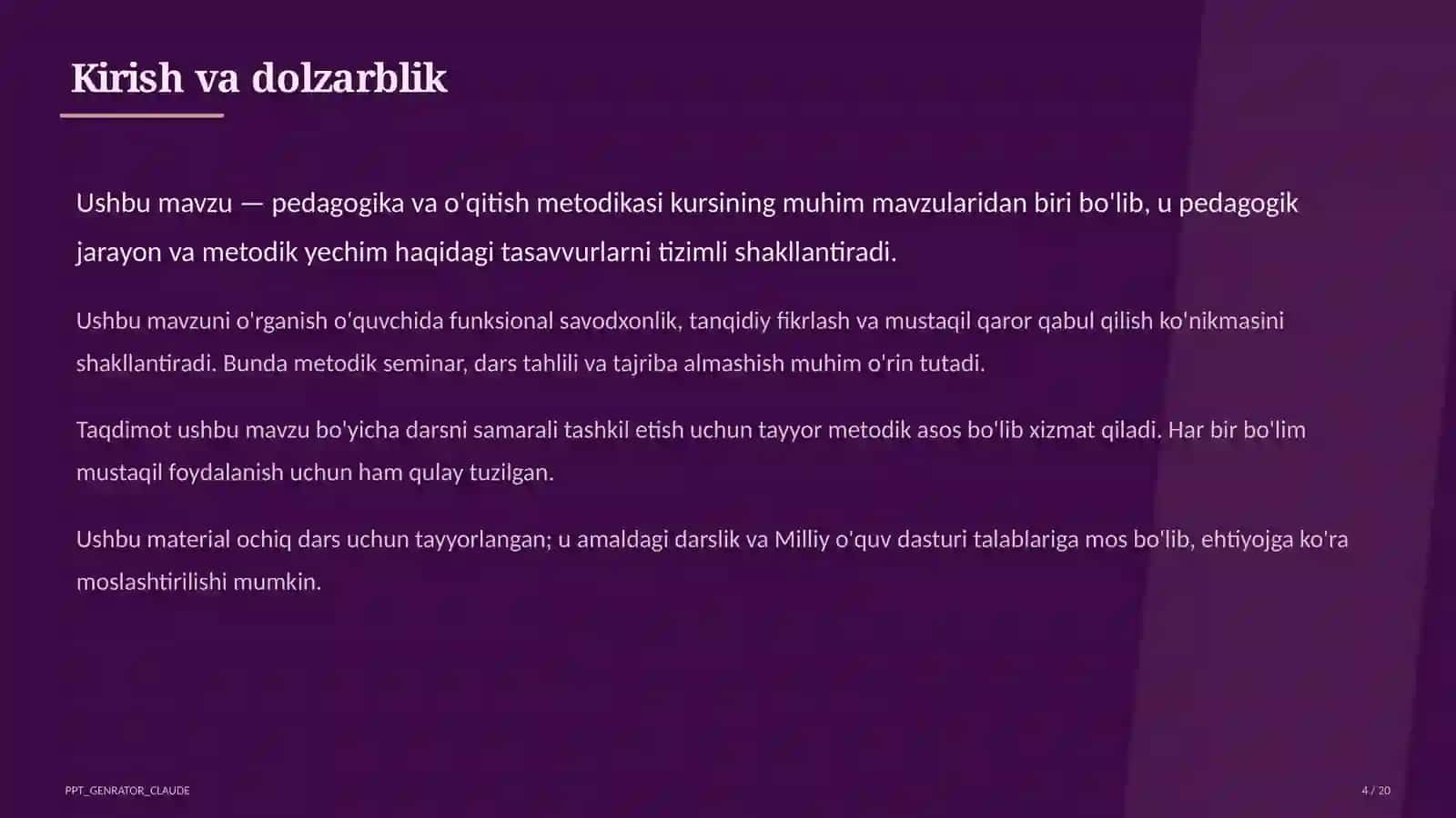 O'quvchilarning yosh xususiyatlari va pedagogik yondashuv 4