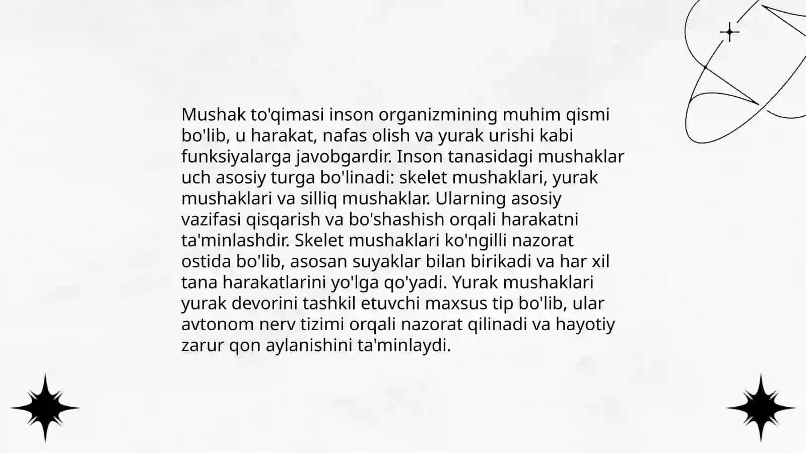 Kundalang-targ‘il mushak to'qimasi 4
