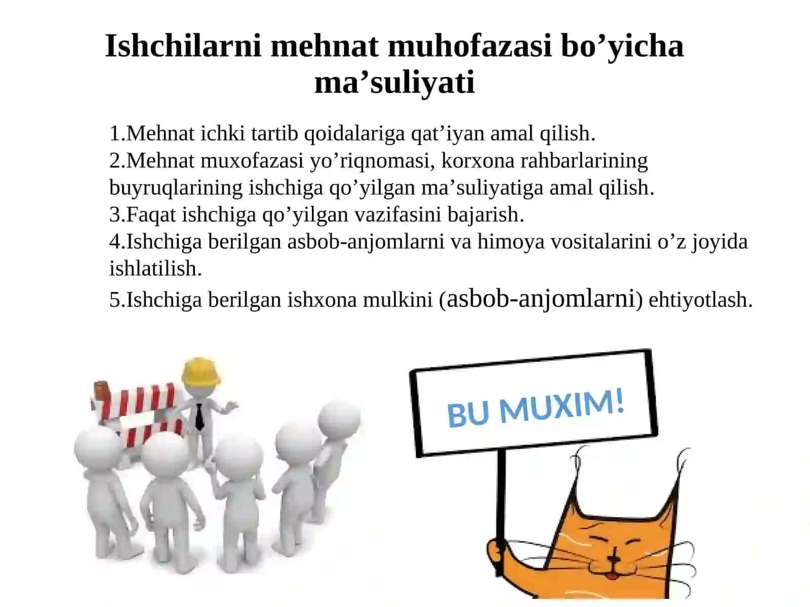 Mashinasozlik va mexanizmlar uchun texnika xavfsizligi talablari keltiriladigan me'yoriy hujjatlar 4