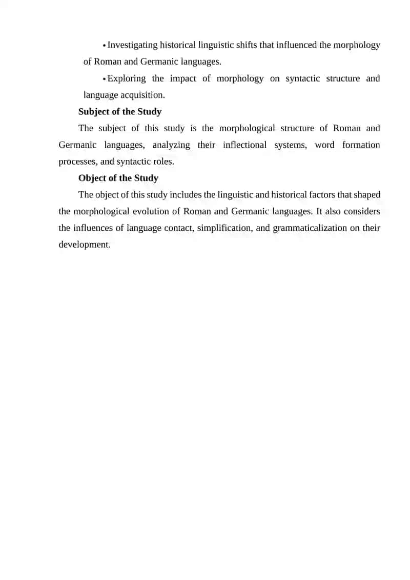 Visible verbal morphology: Morpheme constancy in Germanic... 4