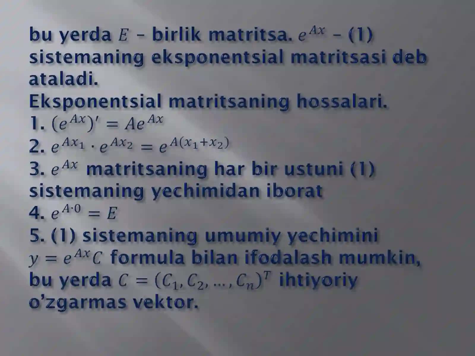 Eksponentsialmatritsa 4