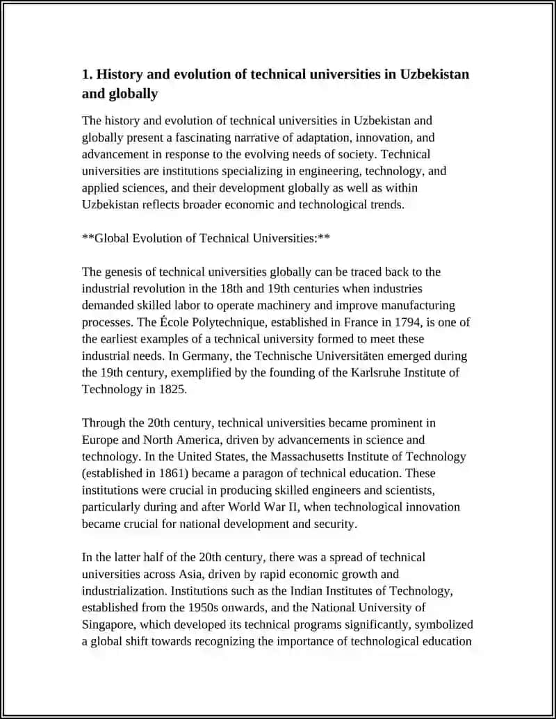 Evolution of Technical Universities 4
