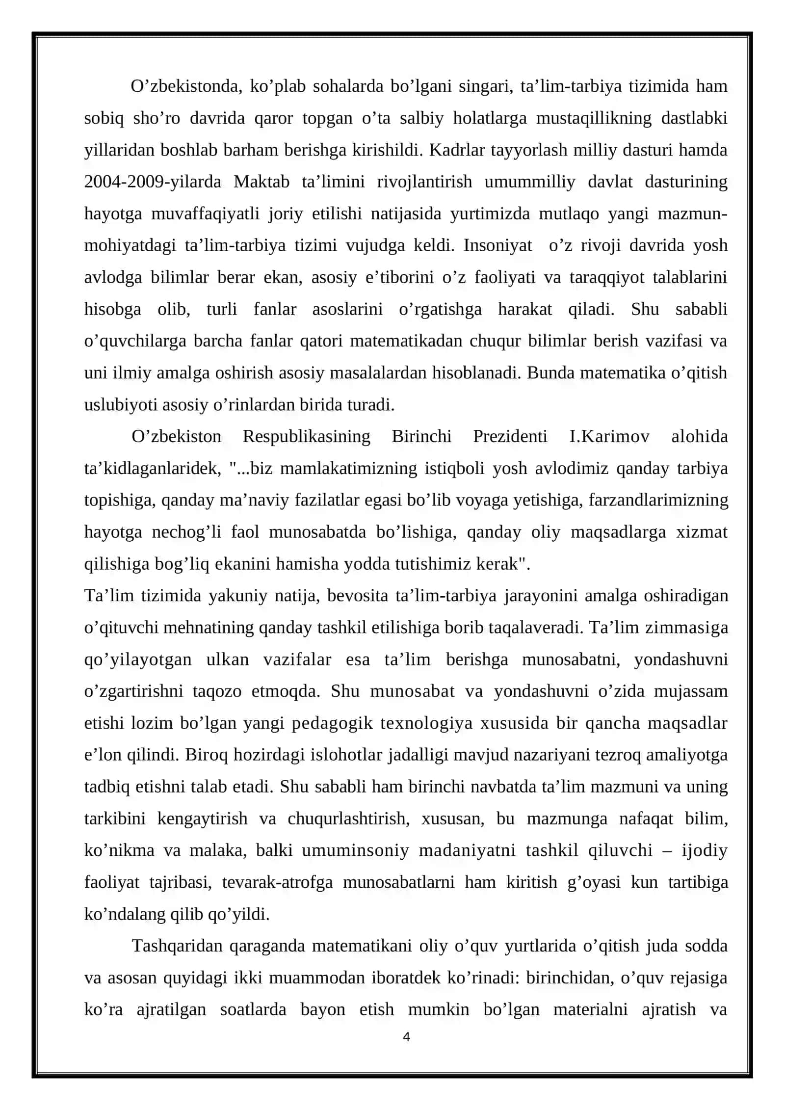 Oshkormas funksiyalar va uning  hosilalari 4