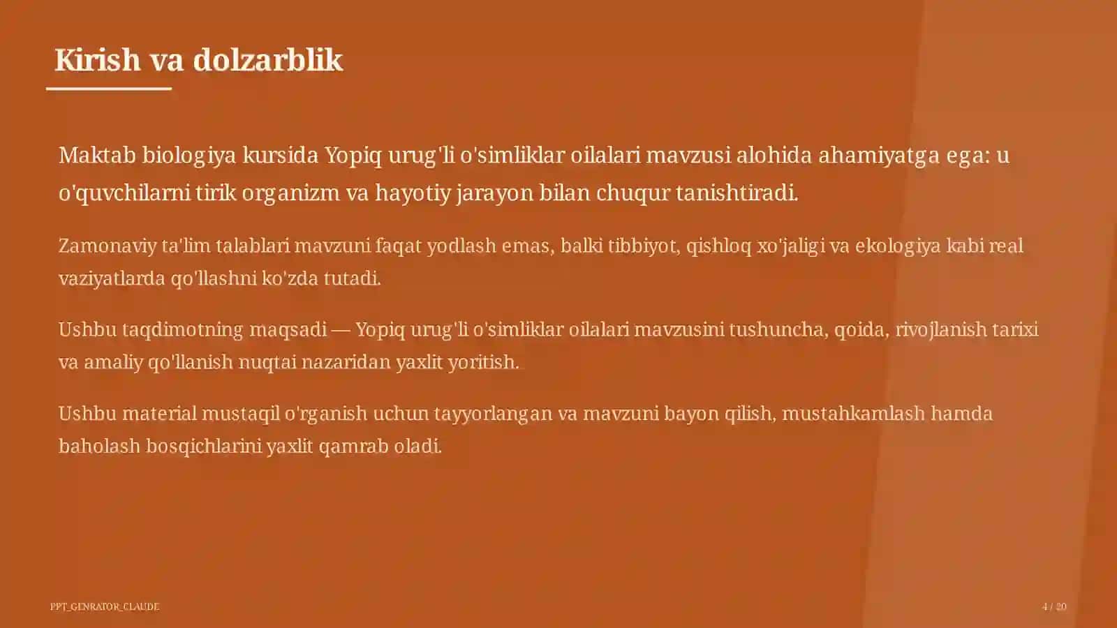 Yopiq urug'li o'simliklar oilalari (6-sinf) 4