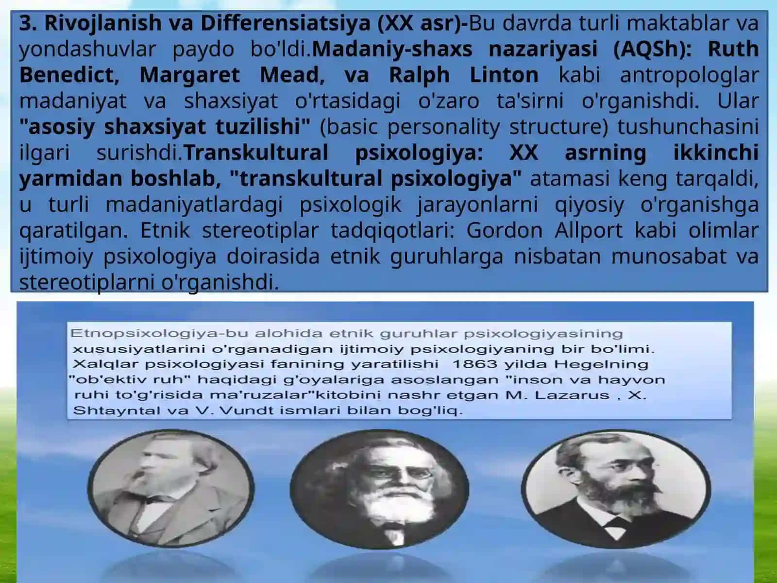 Etnopsixologiya tarixi 4