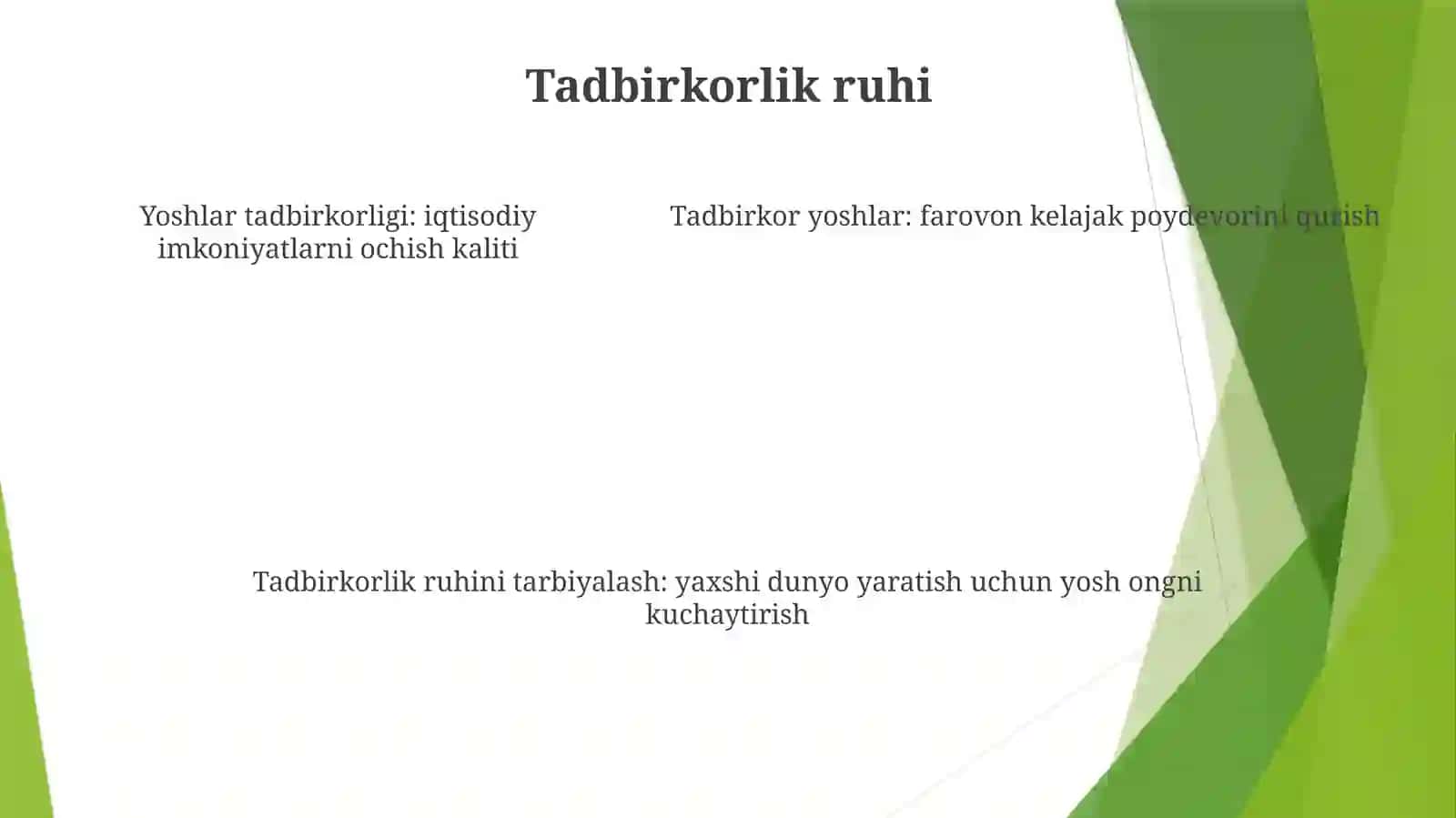 Yoshlar- Erkin Va FarovonHayotBunyodkorlari 4