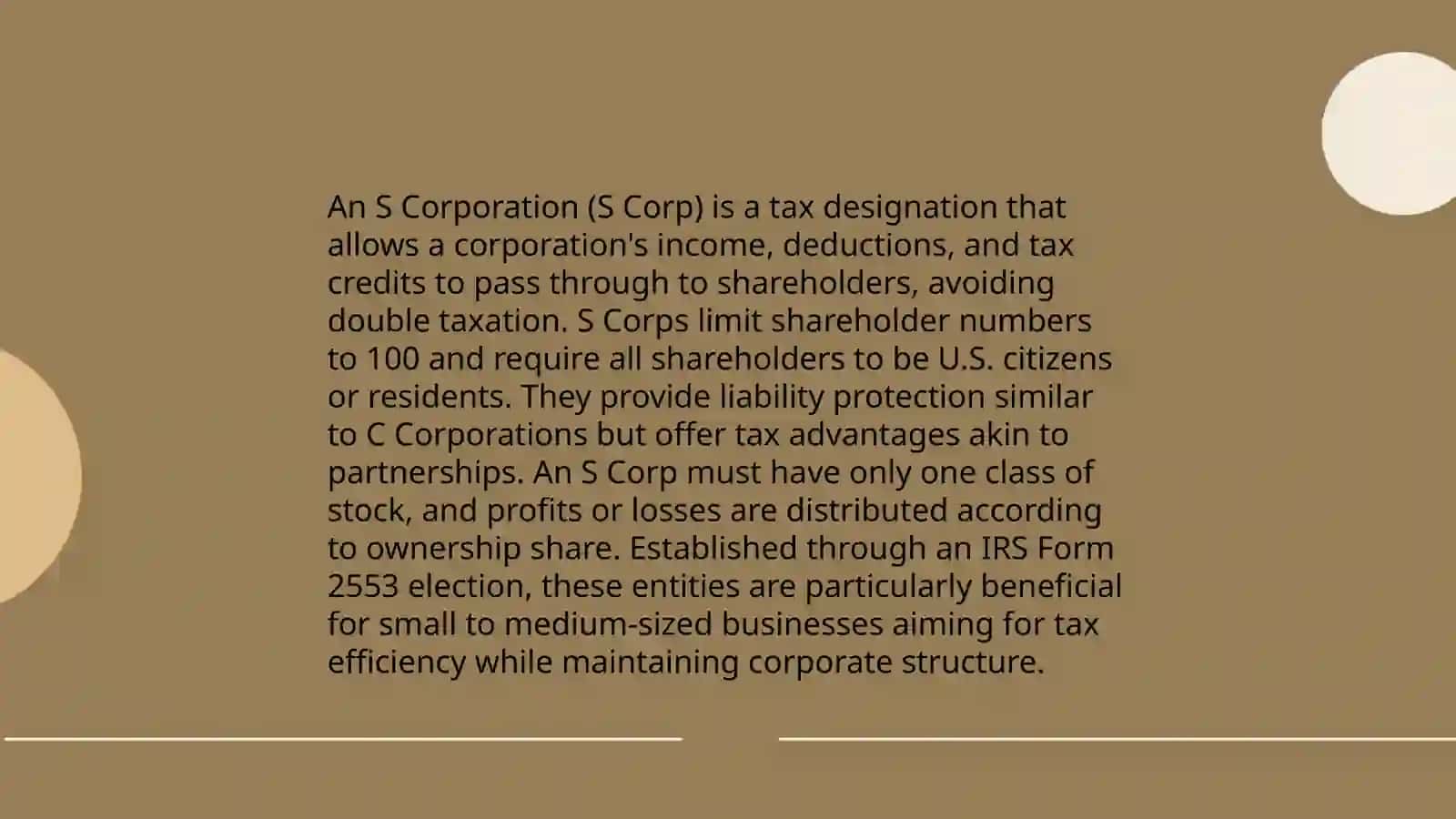 Types of corporations 4