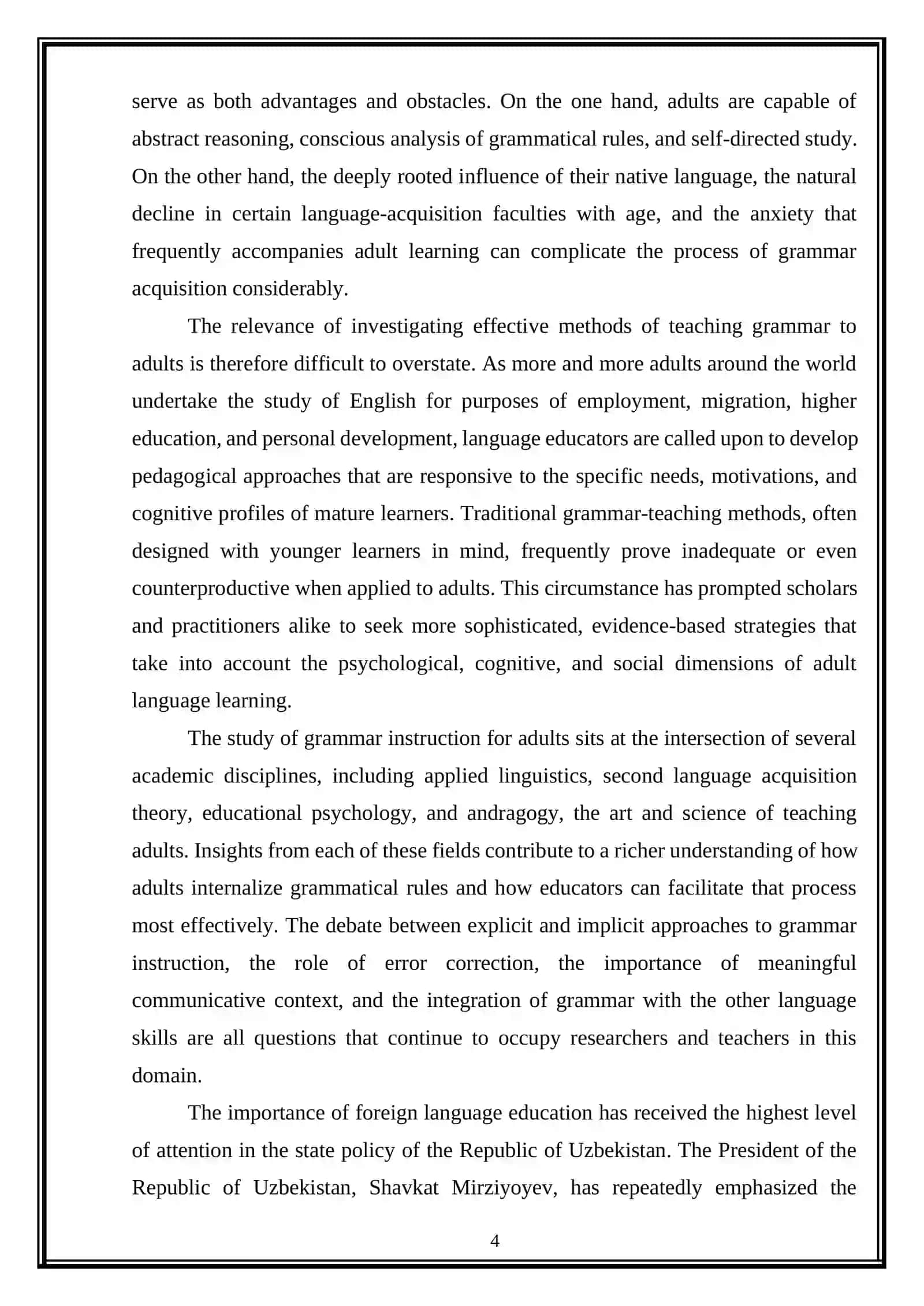 Teaching grammar to adults challenges and solutions 4