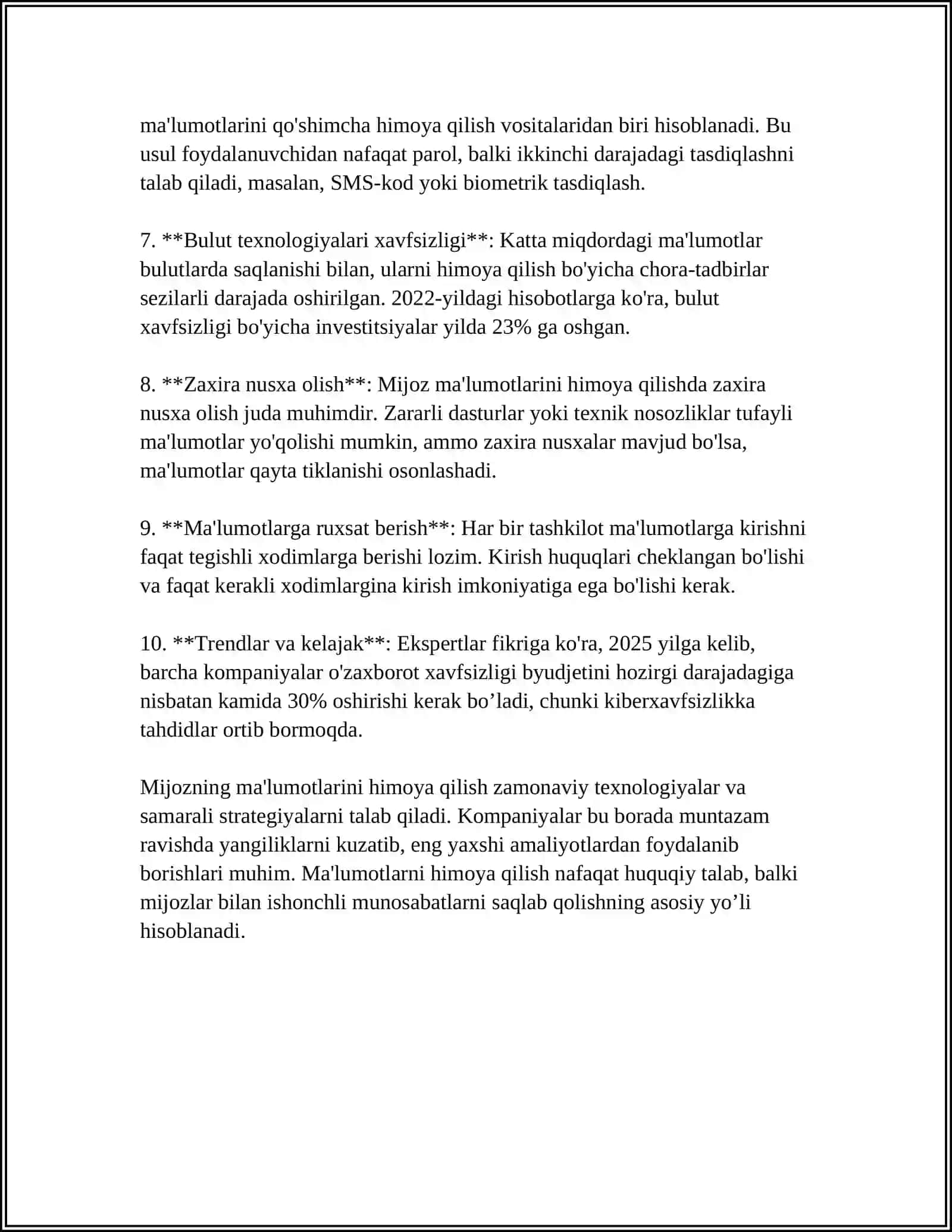 CUSTOMER DATA 4