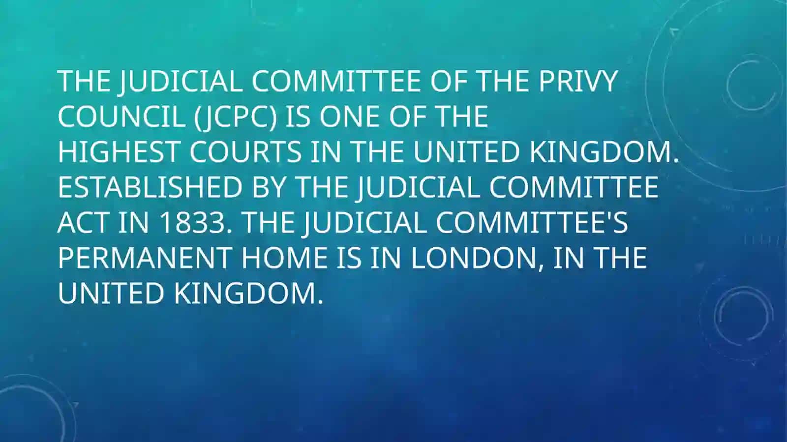 Judicial System of Great Britain 4