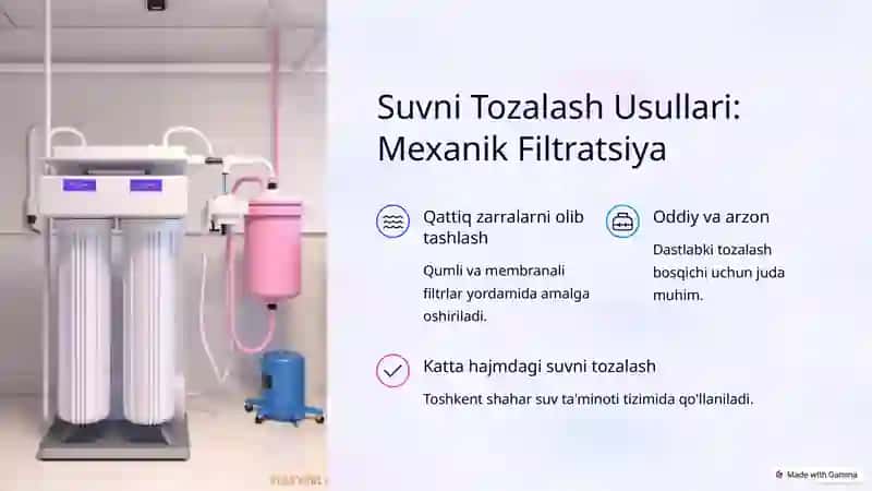 Ichimlik Suvining Sifatini Yaxshilash: Asosiy Usullar 4