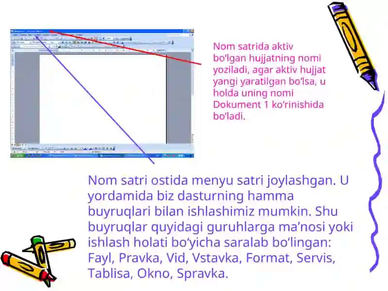 Microsoft Word dasturi 4