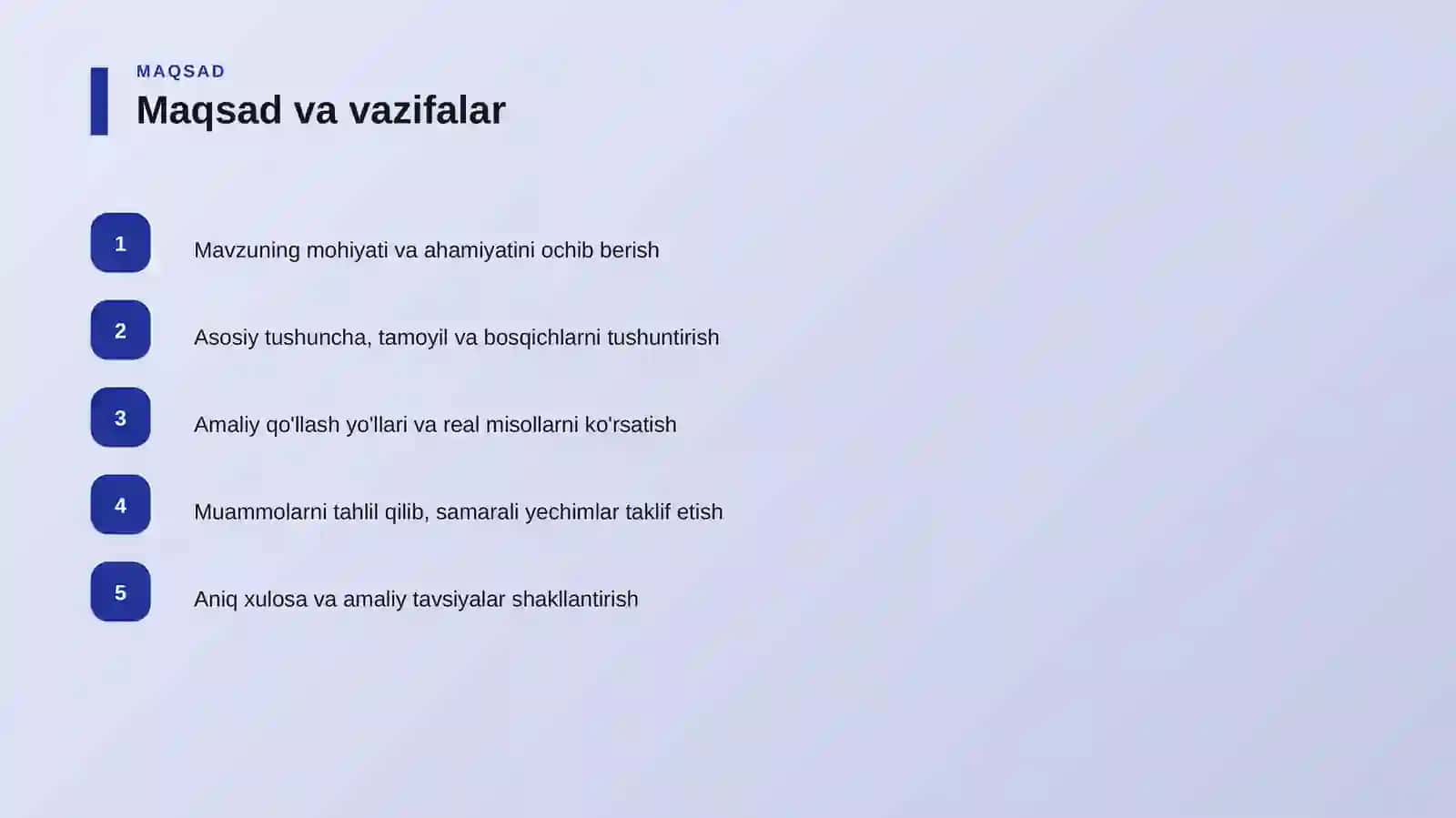 Biznes-reja tuzish — muhim tamoyillar — 1-qism 4