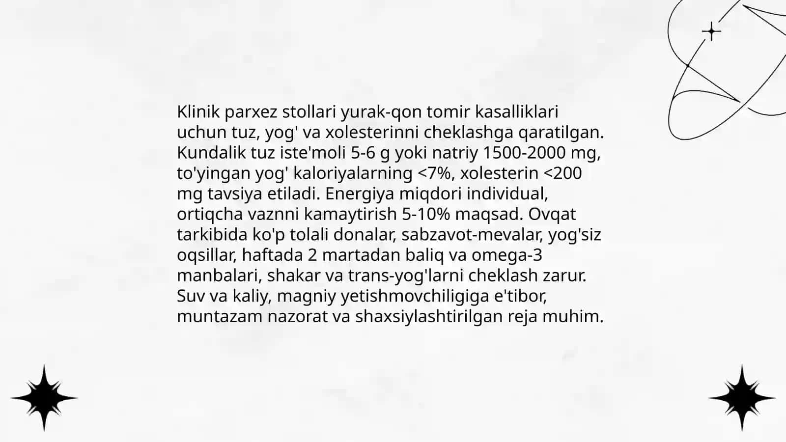 Parxez stollari va ularning inson hayotidagi o'rni 4