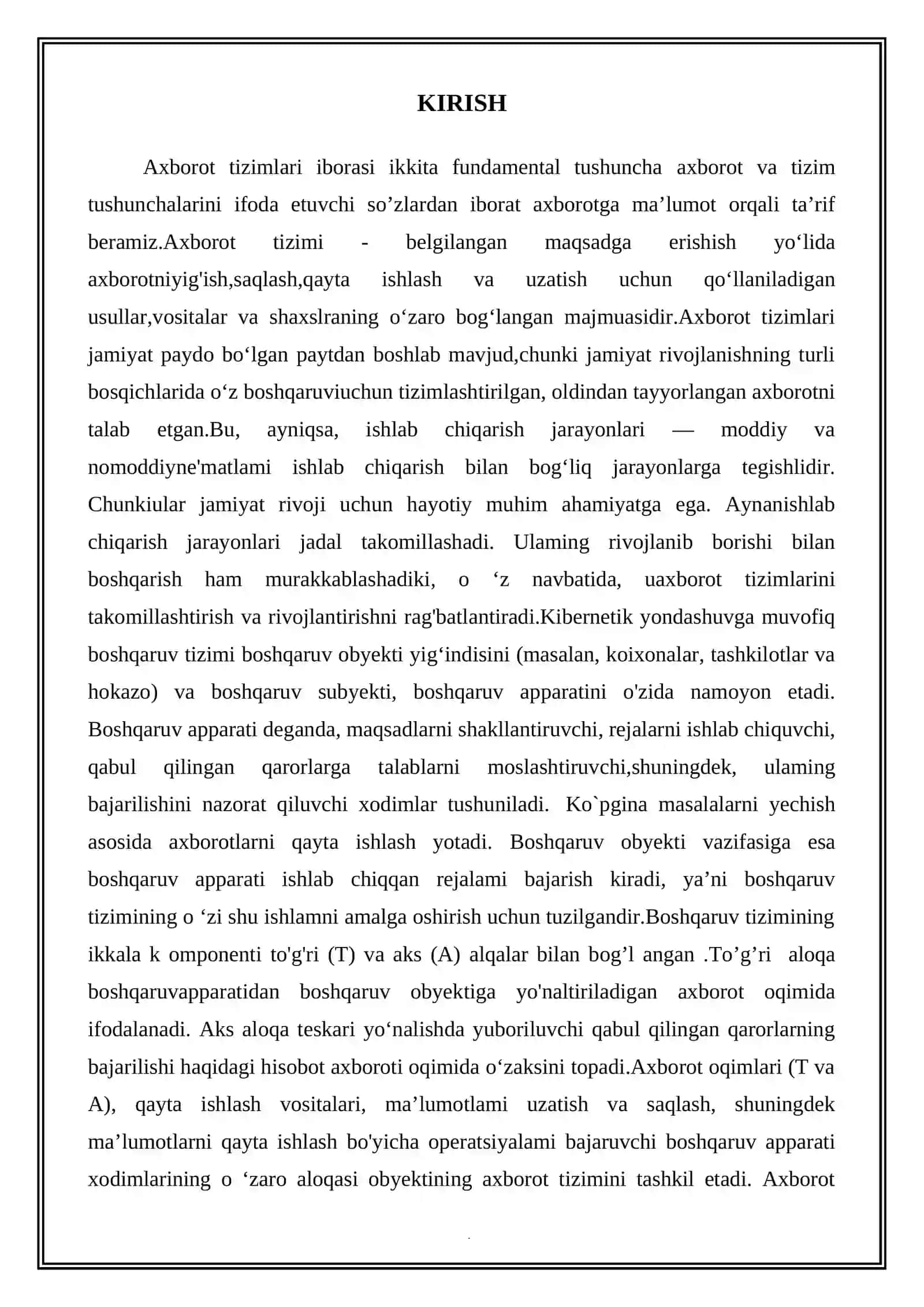 Relyatsion hamda norelyatsion ma’lumotlar bazalari bilan ishlash asoslarini о‘rganish, tahlil qilish 4
