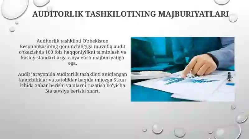 Auditorlik tashkilotining huquqlari majburiyatlari va javobgarligi 4