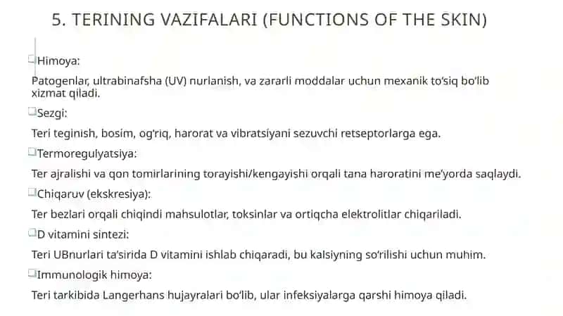TOSHKENT DAVLAT TIBBIYOT UNIVERSITETI1-DAVOLASH ISHI 211-A GURUH TALABASIIZZATILLAYEVA YULDUZNINGANATOMIYA FANIDANMUSTAQIL ISHI 4