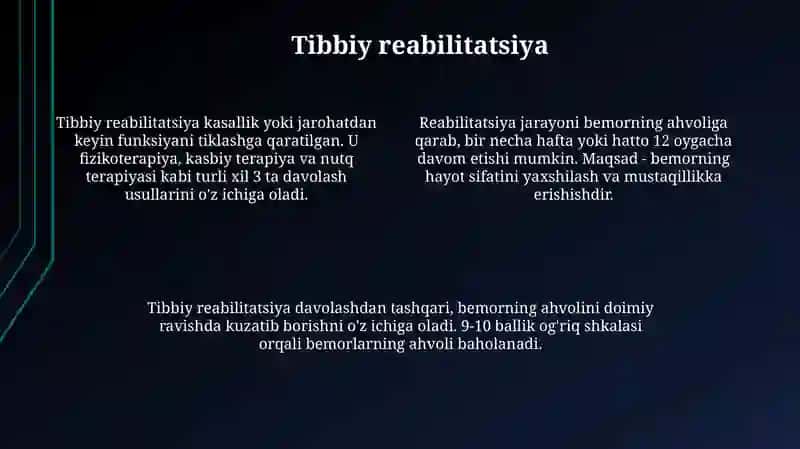 Nogironlar bilan ijtimoiy-tibbiy ish 4