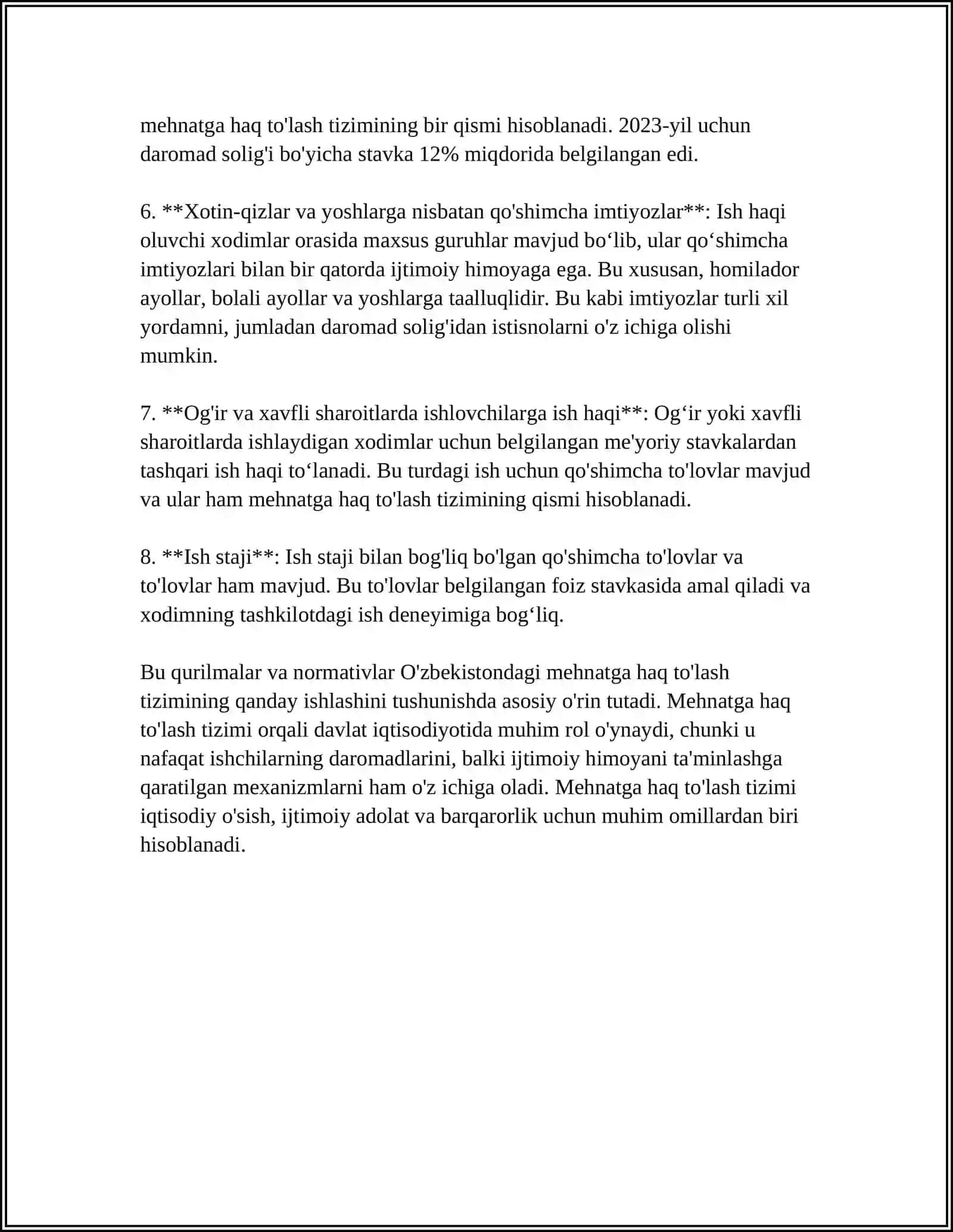 Mehantga haq to'lash tizimi 4