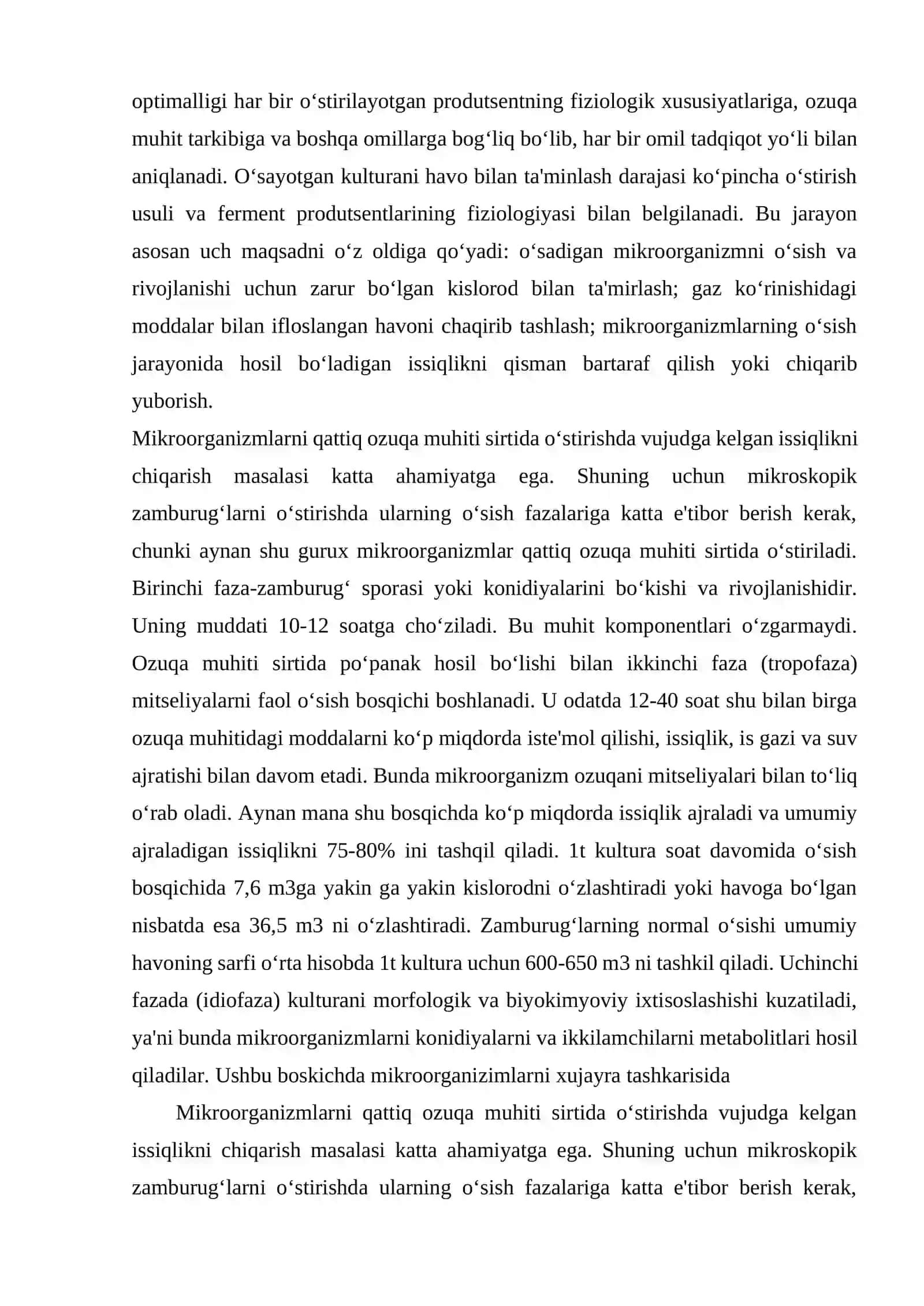 Mikroorganizmlarni suyuq ozuqa muhitida o’stirish jihozlari 4