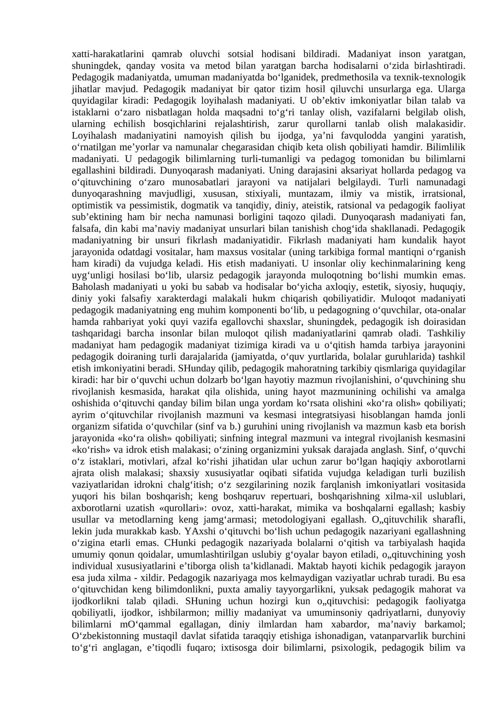 Pedagogik mahorat fani haqida tushuncha 4