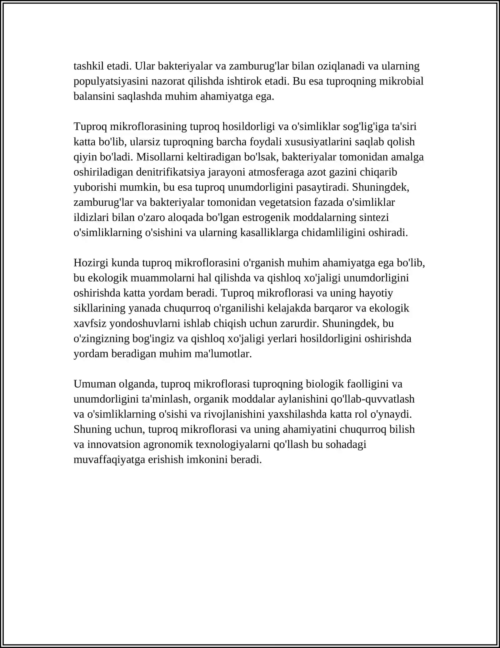 Tuproq Mikrobiologiyasi 4