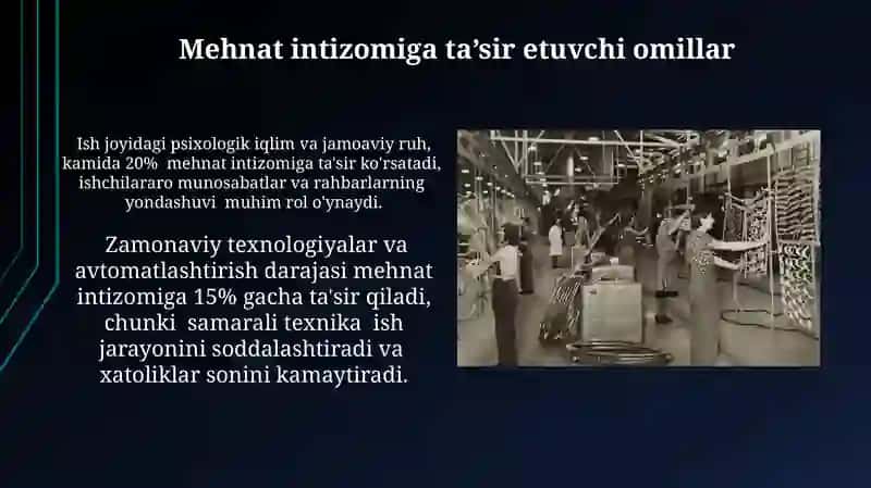 Mehnat intizomini ta’minlash usullari 4