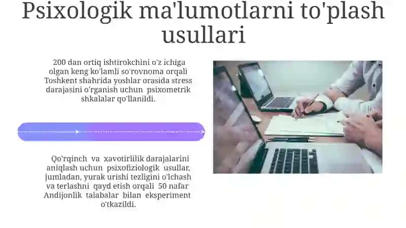 Psixologik maʼlumotlarni qayta ishlash metodlari va texnologiyalari 4