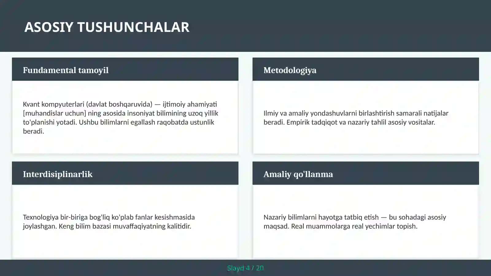 Kvant kompyuterlari (davlat boshqaruvida) — ijtimoiy ahamiyati [muhandislar uchun] 4