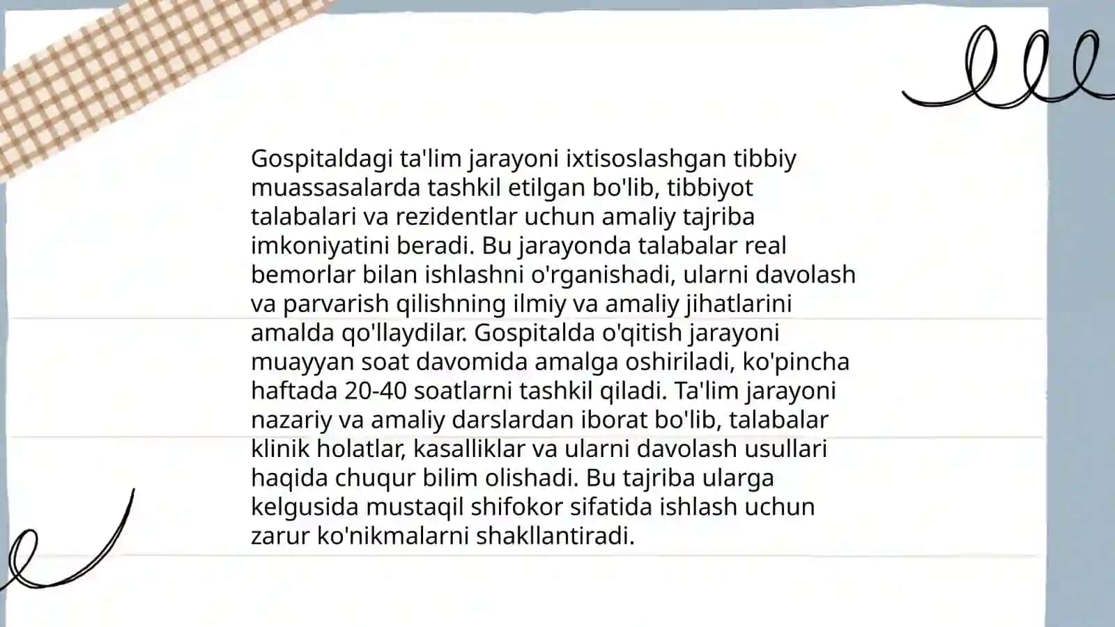 Gospital pedagogikaning asosiy tushunchalari va tamoyillari 4