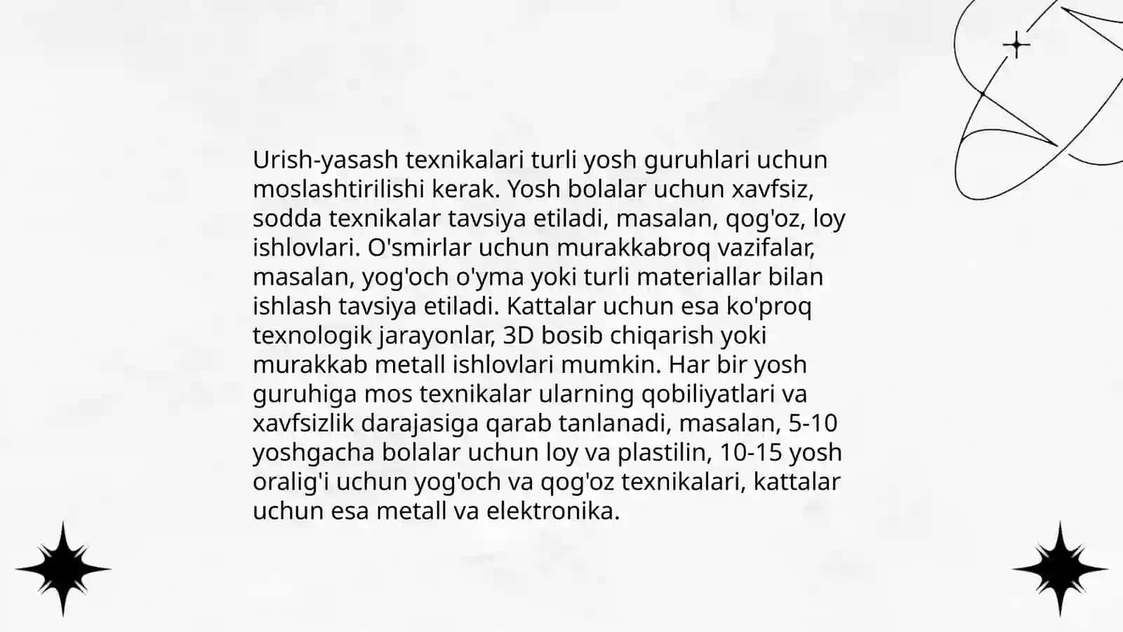 Urish-yasashni o'qitish metodlarining nazariy asoslari 4