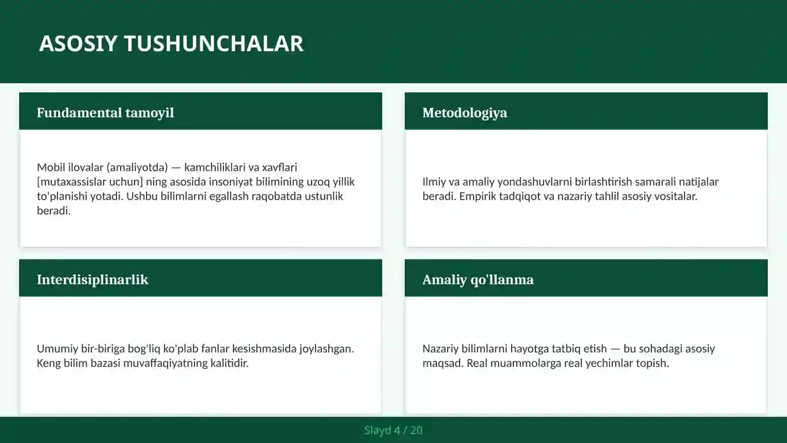 MOBIL ILOVALAR (AMALIYOTDA) — KAMCHILIKLARI VA XAVFLARI [MUTAXASSISLAR UCHUN] 4