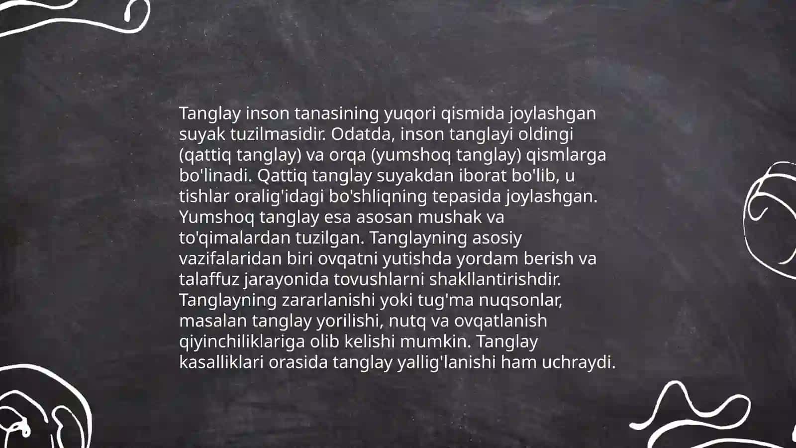 Og'iz bo'shlig'i anatomiyasi 4