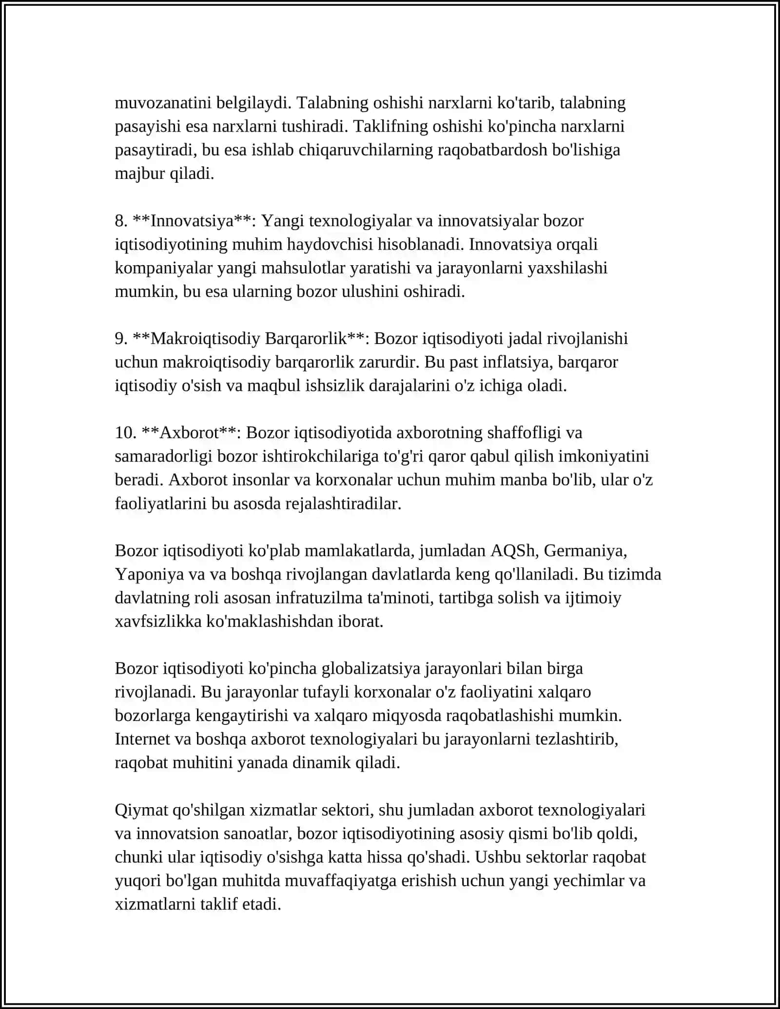 BOZOR IQTISODIYOTINI TARTIBLASH DASTAKLARI 4