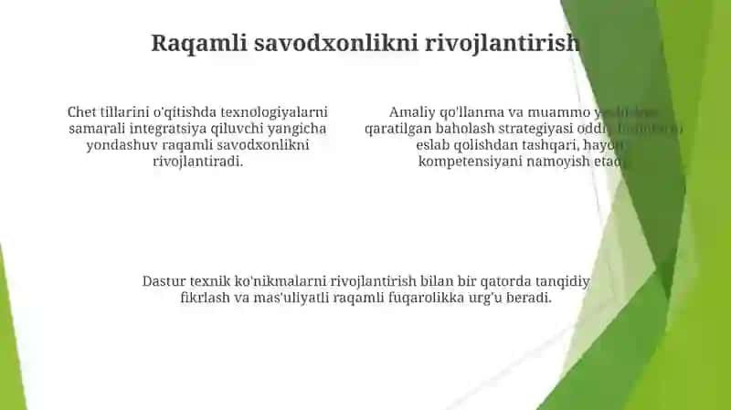 Yangi pedagogik yondashuvlar 4