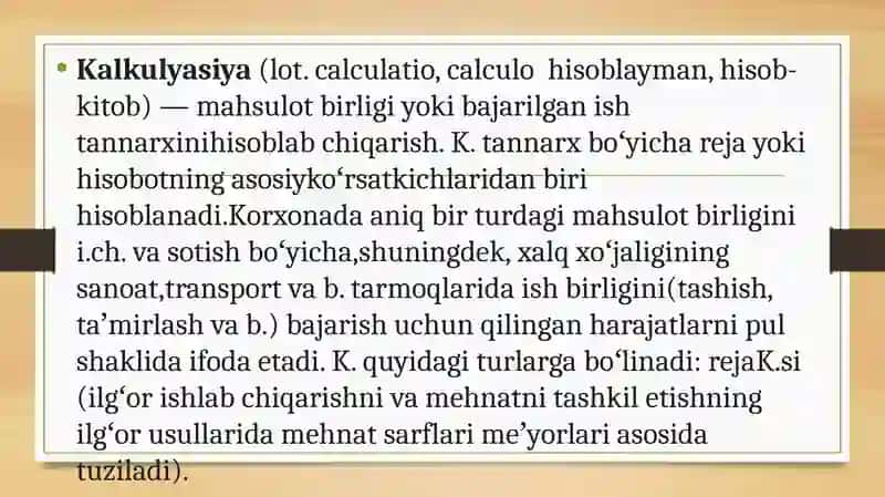 Kalkulyatsiya 4