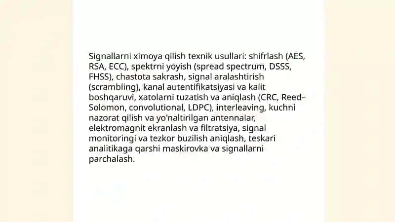 Texnik usullarning ximoyalari 4