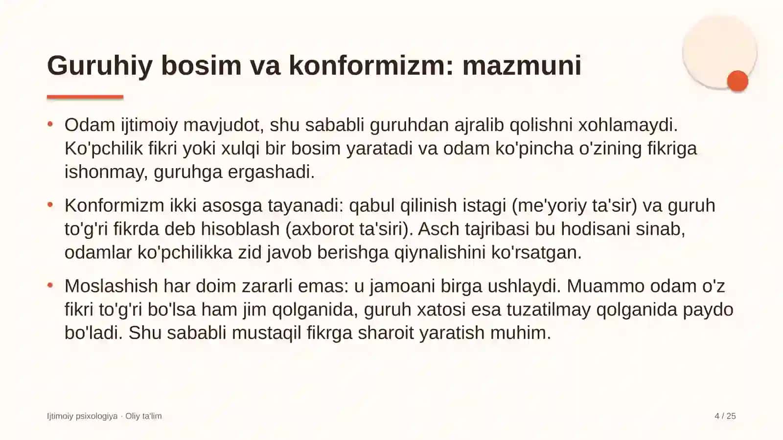 melioratsiya tizimida guruhiy bosim va konformizm 1836 4