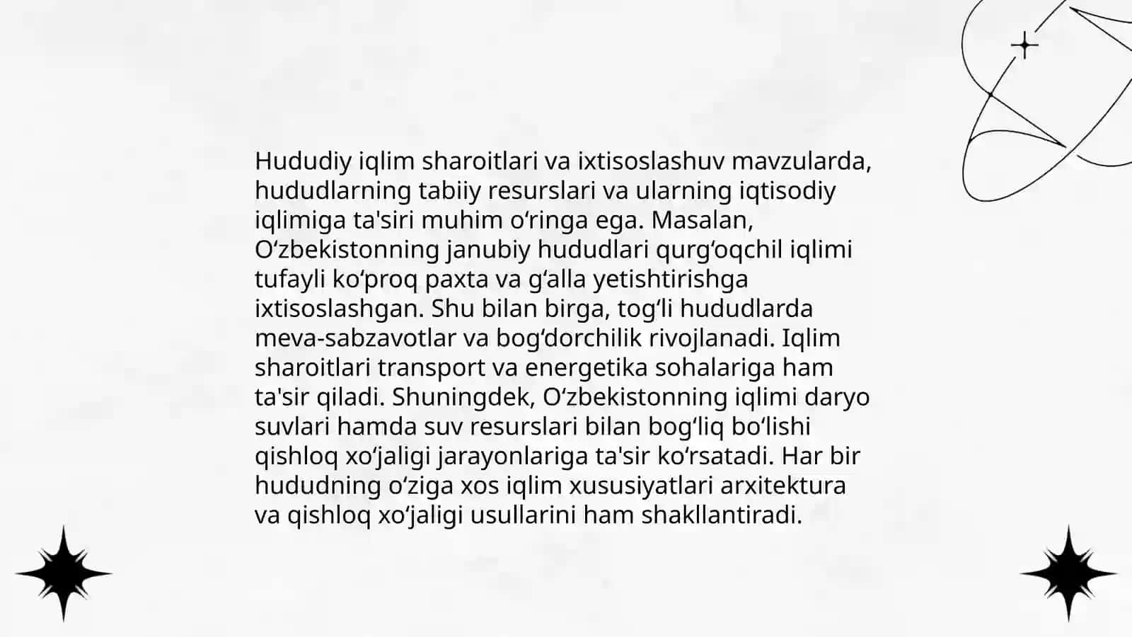 Qishloq xo‘jaligining hududiy ixtisoslashuvi 4