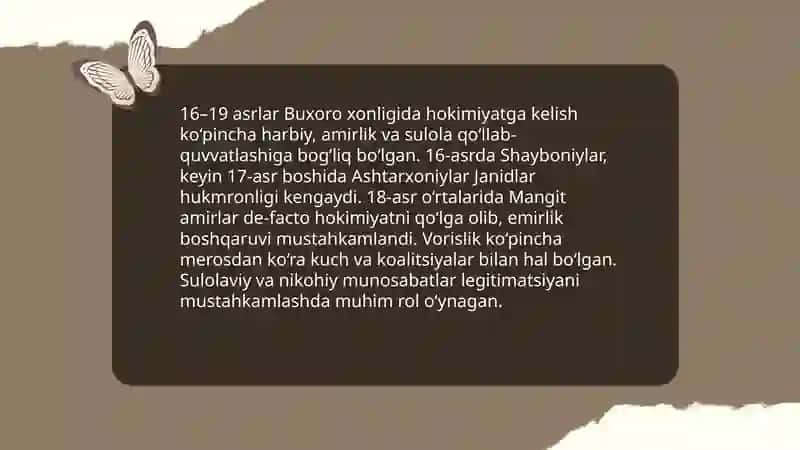 Buxoro xonligi siyosiy tarixshunosligi 4