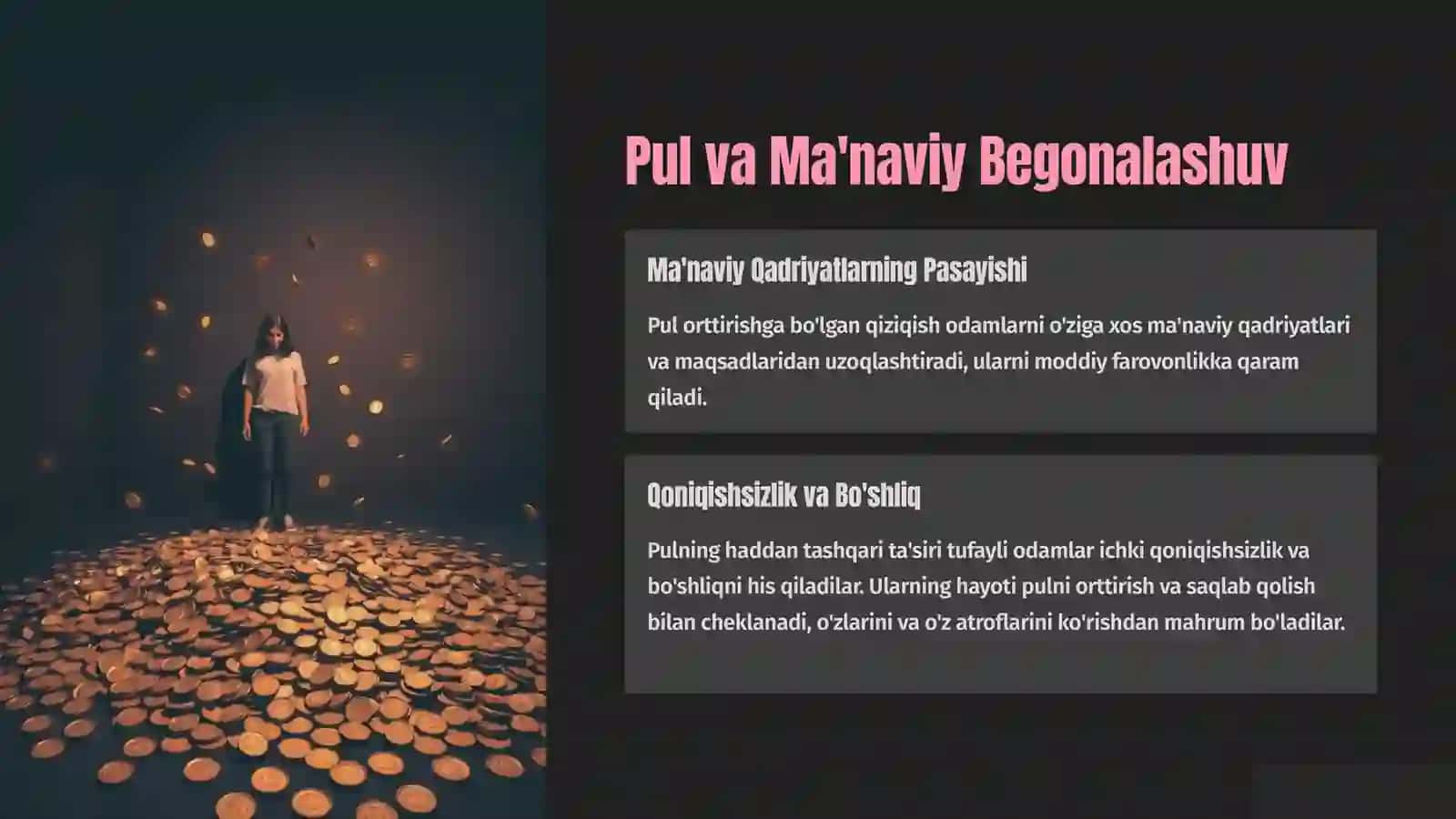 Pul va Ijtimoiy-Madaniy Parchalanish 4