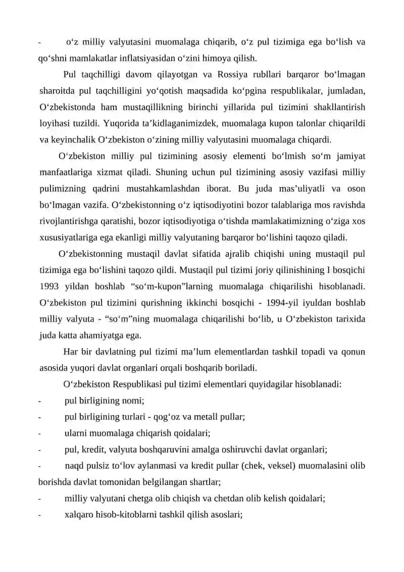 Pul islohoti 4